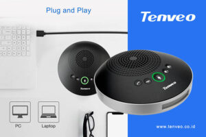 TEVO-A2000 USB Speakerphone Untuk Konferensi Video